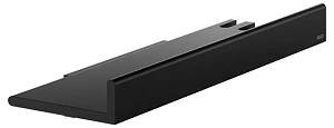 Полка Keuco Reva 12859370000 со скрытым креплением, черная