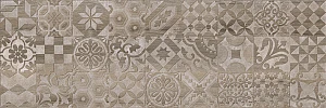 Альбервуд Декор 1 коричневый 1664-0165 20х60 (1664-0165-1001)