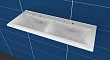 Мебельная раковина Stella Polar Корвет 120, с 2 чашами - превью 1