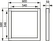 Люк напольный Evecs Floor D6060 - превью 2