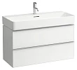 Мебель для ванной Laufen Space 95 см белая матовая - превью 1