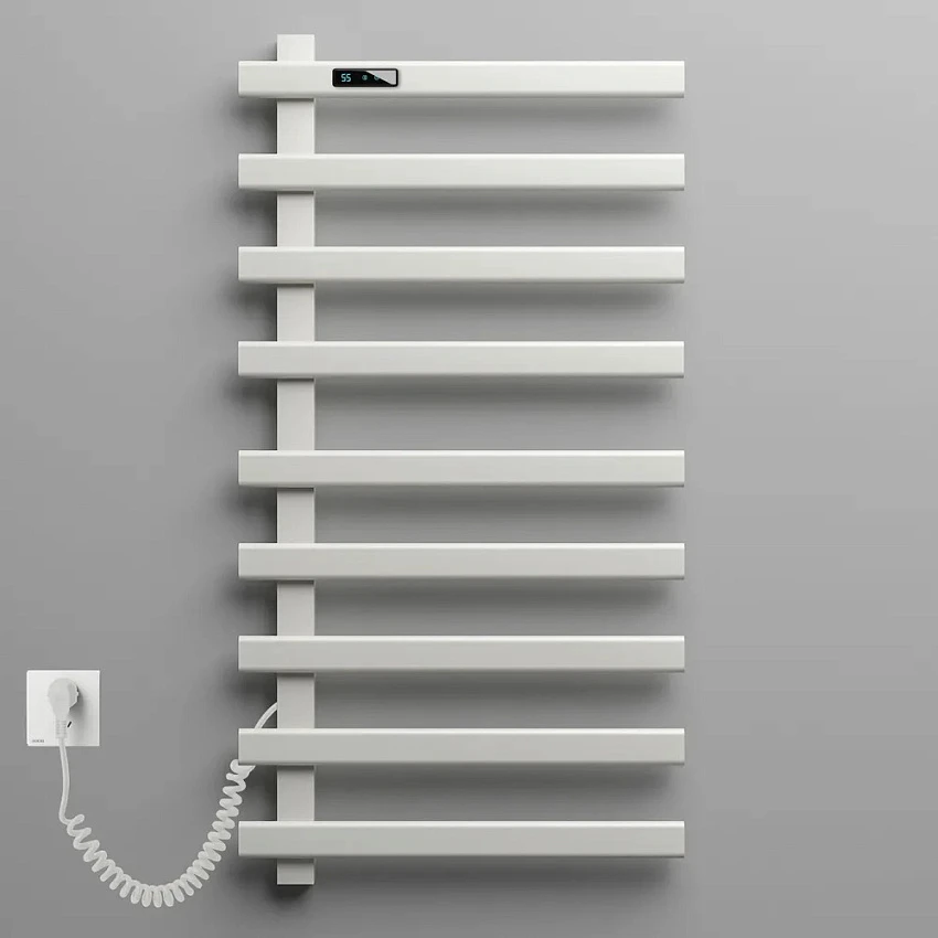 Электрический полотенцесушитель Black&White Moon N-355 W белый матовый