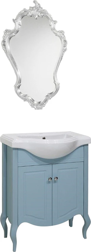 Мебель для ванной Caprigo Verona-H 65 антарктида, с 2 дверцами