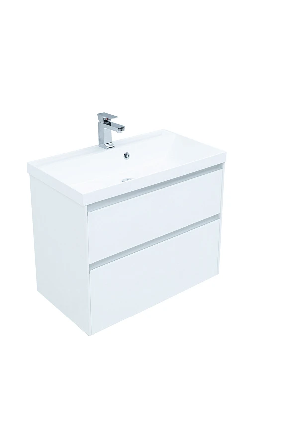 Тумба для комплекта Aquanet Гласс 80