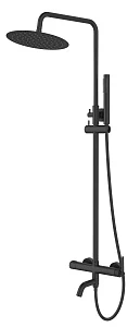 Душевая стойка ESKO Bangkok Black ST250BGB черная матовая