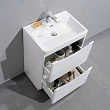Тумба для комплекта BelBagno Ancona-N 80 bianco lucido подвесная - превью 2