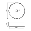 Раковина Omoikiri Mira 4972066 40,5х40,5 см, гуакамоле - превью 1