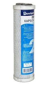 Картридж Барьер Профи Карбон-блок Slim Line 10&quot; для сорбционнной очистки