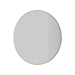 Зеркало Boheme Modern 545-100-MG D100 с подсветкой, золото матовое