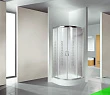 Душевой уголок Sanplast KP4/TX4 800x800x1850 стекло W14, профиль серебряный блестящий - превью 2