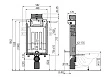 Инсталляция для унитаза AlcaPlast Renovmodul AM119/1000 - превью 1