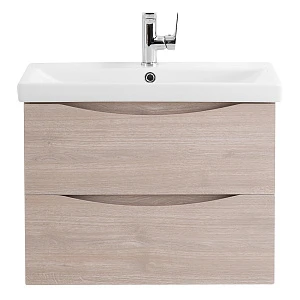 Тумба с раковиной BelBagno Marino-Cer 70 подвесная, 2 ящика, Rovere Grigio