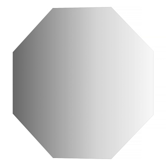 Зеркало EVOFORM PRIMARY BY 0075 со шлифованной кромкой 55x55 см