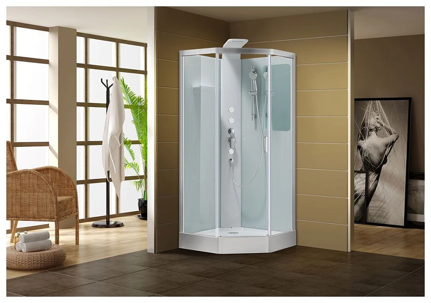 Душевая кабина Aquanet Passion P 90х90 см прозрачное стекло
