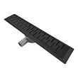 Душевой трап Raglo R651.60.09 7х60 см, графит - превью 1