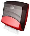 Диспенсер для протирочных материалов Tork Performance 654008 W4 красный - превью 1