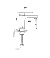 Смеситель Agger Brilliant A0302100 для раковины - превью 1