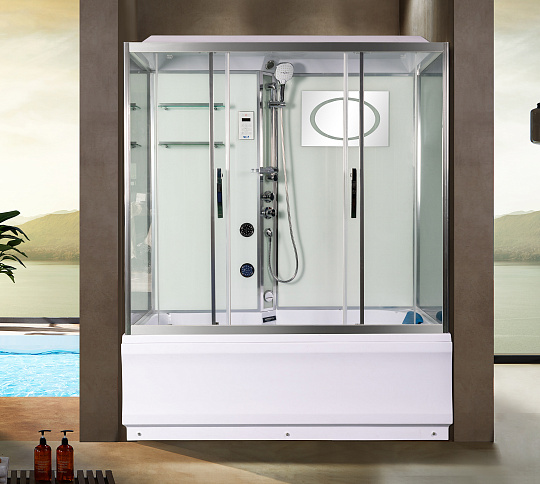 Душевая кабина Weltwasser WW500 Emmer 150/85/55 с гидромассажем