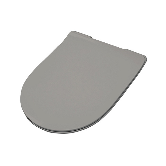 Крышка-сиденье ArtCeram File 2.0 FLA014 15 grigio oliva серая, с микролифтом