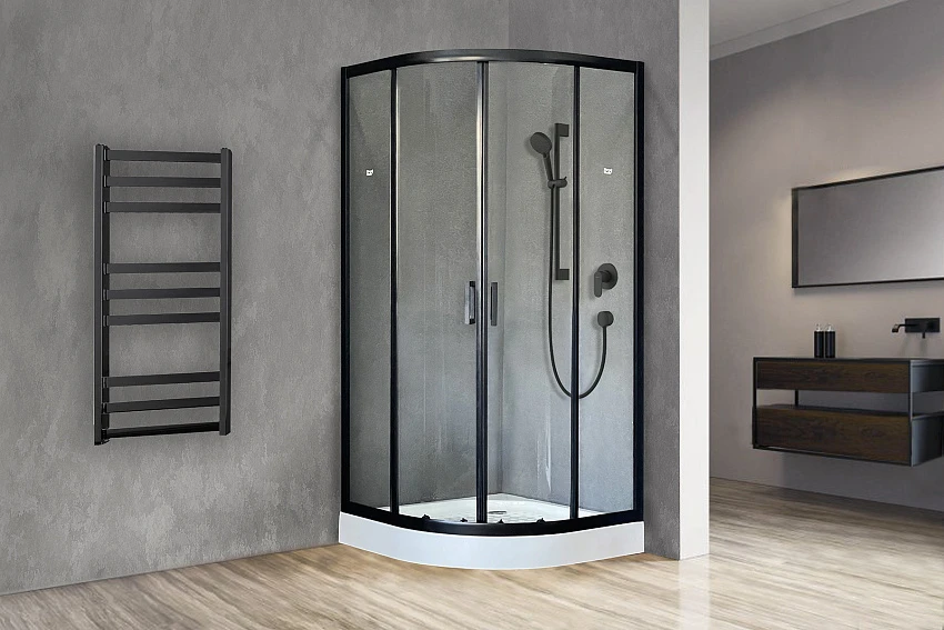 Душевой уголок Royal Bath RB 90HK-T-BL 90х90х200 (прозрачное)