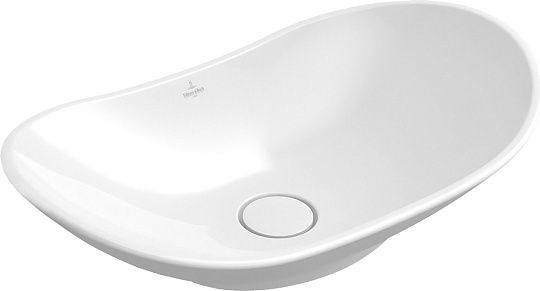 Раковина Villeroy & Boch My Nature 411060R1 61 альпийский белый, с покрытием CeramicPlus