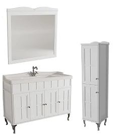 Мебель для ванной Caprigo Borgo 120 с дверками белый