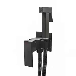 Гигиенический душ Rush Thira TR3635-99Black со смесителем, черный