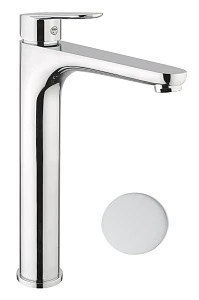 Смеситель Fiore Kevon 81BB8119 для раковины с донным клапаном белый