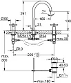 Смеситель Grohe Atrio New 20008DC3 для раковины - превью 1