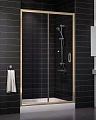 Душевая дверь в нишу Vegas Glass ZP 0120 05 01 профиль бронза, стекло прозрачное - превью 1