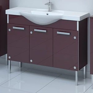Тумба с раковиной Gemelli Veronica Ideal 111 исполнение I, напольная