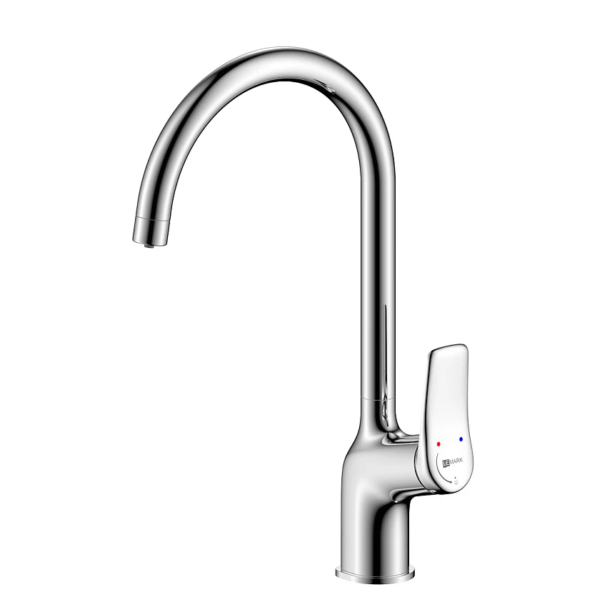 Смеситель Lemark Ortus LM11361C для кухонной мойки, с подключением к фильтру с питьевой водой, хром