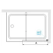 Шторка на ванну RGW Screens SC-051B 90x150 профиль черный, стекло прозрачное - превью 1