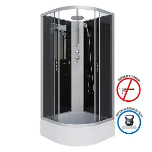 Душевая кабина Niagara Classic NG-3501-14BKT 90x90x240