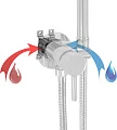 Гигиенический душ Nice Giulini Futuro FSH25/1531CR со смесителем - превью 1