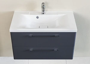 Тумба с раковиной Caprigo Accord 65 2219-TP810 графит