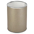 Мусорное ведро Geralis M-RBH-B темное, хром, 3 л - превью 1