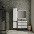 Тумба с раковиной Style Line Атлантика 80 Люкс Plus, подвесная, антискрейч белый - превью 1