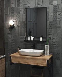 Зеркало 1Marka Grunge Loft 60П Ц0000007990