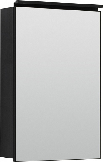 Зеркало-шкаф De Aqua Алюминиум 50 черный