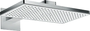 Верхний душ Hansgrohe Rainmaker Select 460 1jet 24003400 с настенным кронштейном, белый/хром