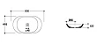 Раковина Disegno Ceramica Ovo OV06040001 acid - превью 2