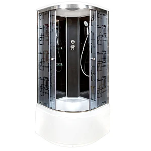 Душевая кабина Deto BМ4510 стандартная BLACK