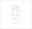 Мойка кухонная Oulin OL-0361 квадратный выпуск сатин - превью 2