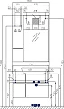Тумба для комплекта Aquaton Мишель 80 дуб рустикальный/фьорд - превью 2