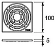 Решетка TECE TECEdrainpoint S 366 50 02 - превью 1