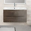 Мебель для ванной BelBagno Acqua 100 подвесная, robere nature grigio - превью 1