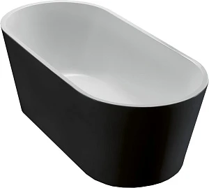 Акриловая ванна BelBagno BB71-1700-NERO-W0
