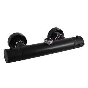 Смеситель Rav Slezak Dunaj Termostat TRM81.5CMATC для душа, черный матовый/ хром