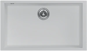 Мойка кухонная Kuchenstern SUB 80 76х43,5 см, белая